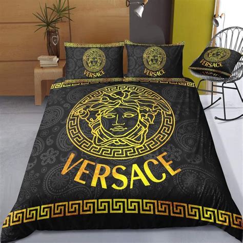 versace bed sheet set|Versace look a like bedding.